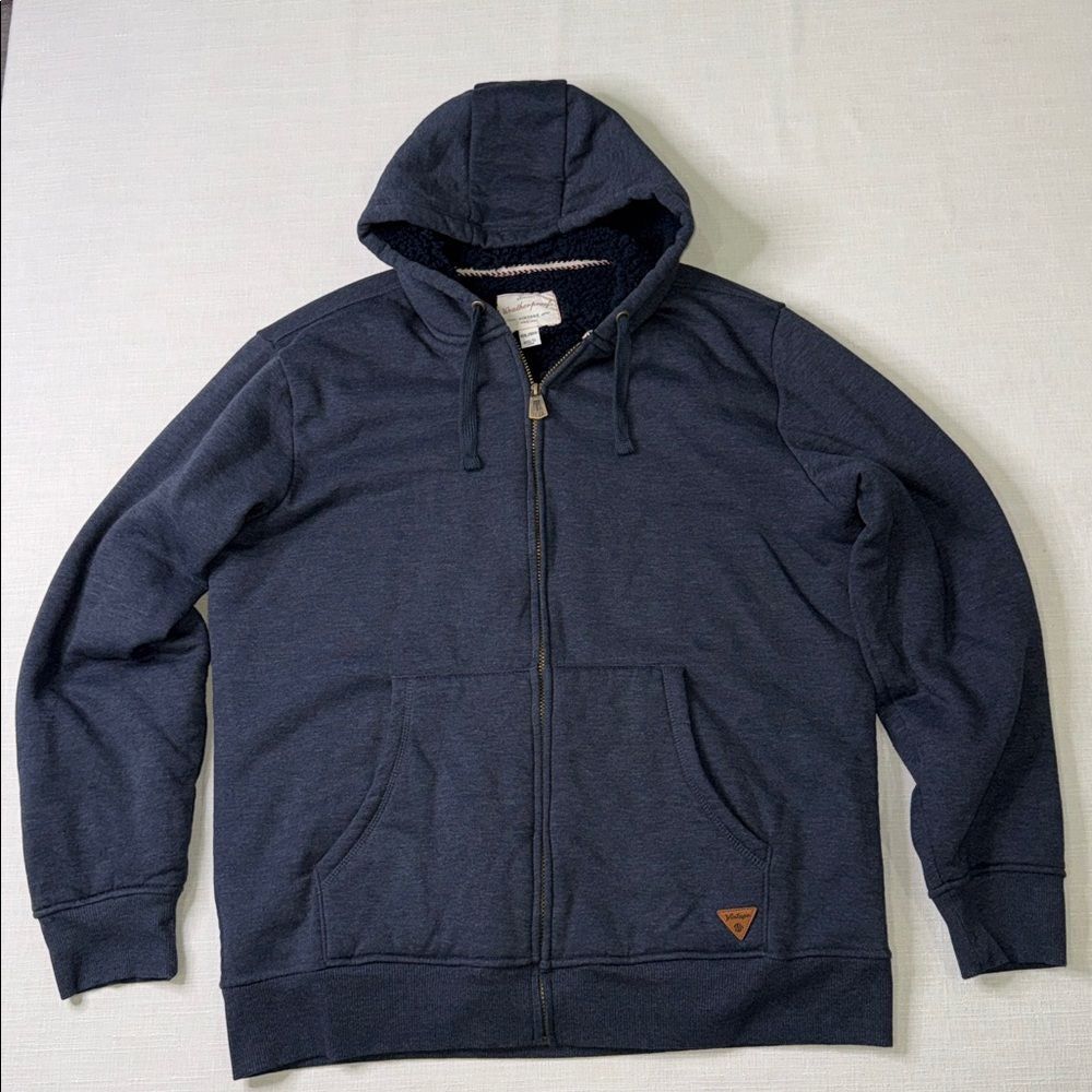 Weatherproof Vintage Dark Blue Hooded Jacket